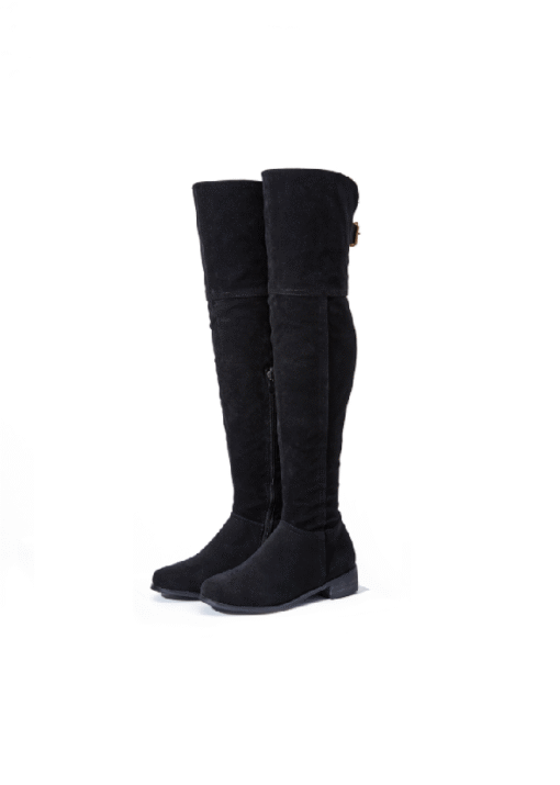 BOOTS ดำยาวซิปข้าง SIZE 37-40